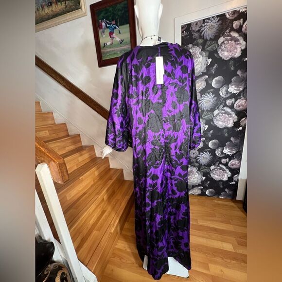 Anthropologie Delfi Collective V-Neck Maxi Dress / Size L - Picture 8 of 11